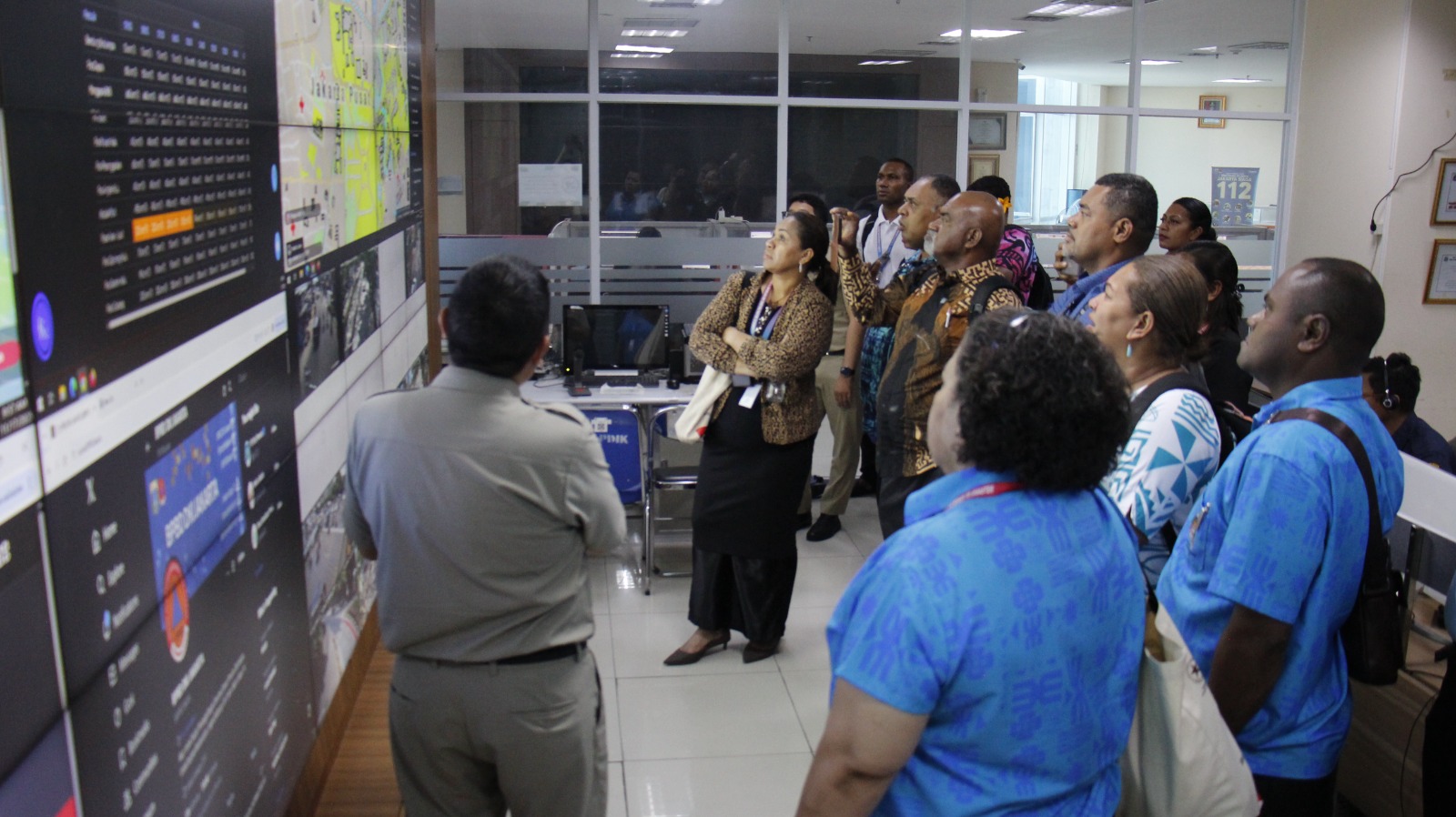 Kunjungan Kerja dari Delegasi Fiji dalam rangka Training on Strengthening Community Resilience to Disaster