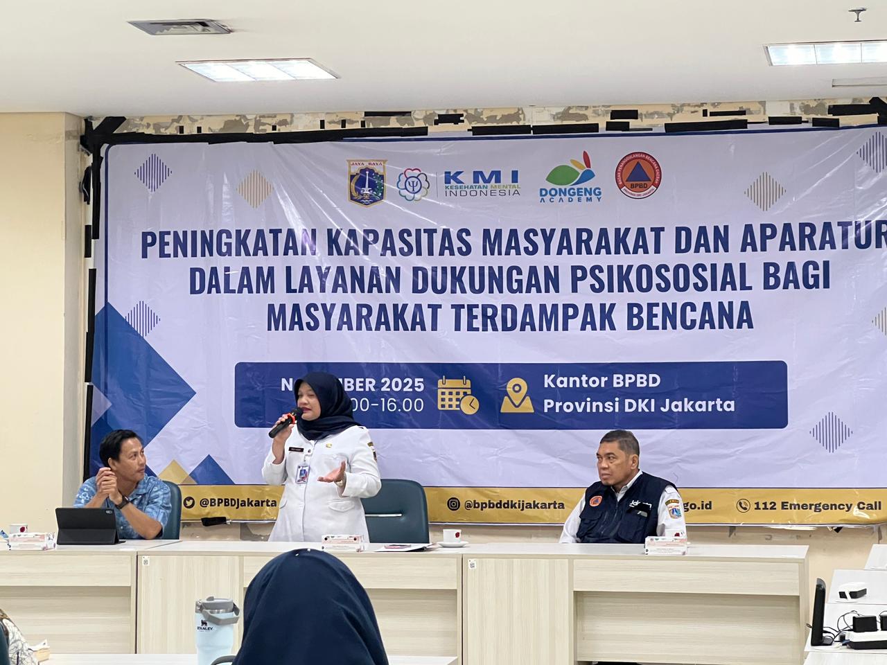 Peningkatan Kapasitas Masyarakat dan Aparatur dalam Layanan Dukungan Psikososial bagi Masyarakat Terdampak Bencana