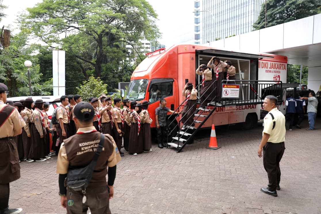 BPBD DKI Jakarta Mengikuti Festival Satuan Karya Pramuka atau Saka Fest DKI Jakarta 2025