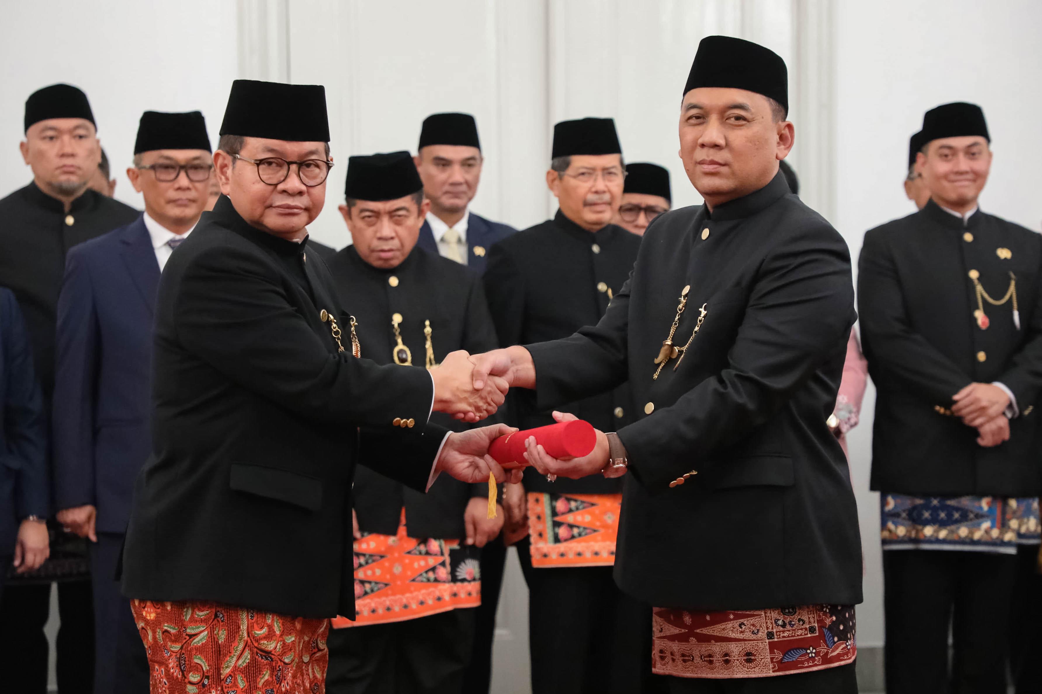 Pelantikan dan Pengambilan Sumpah/Janji Jabatan Pimpinan Tinggi Madya