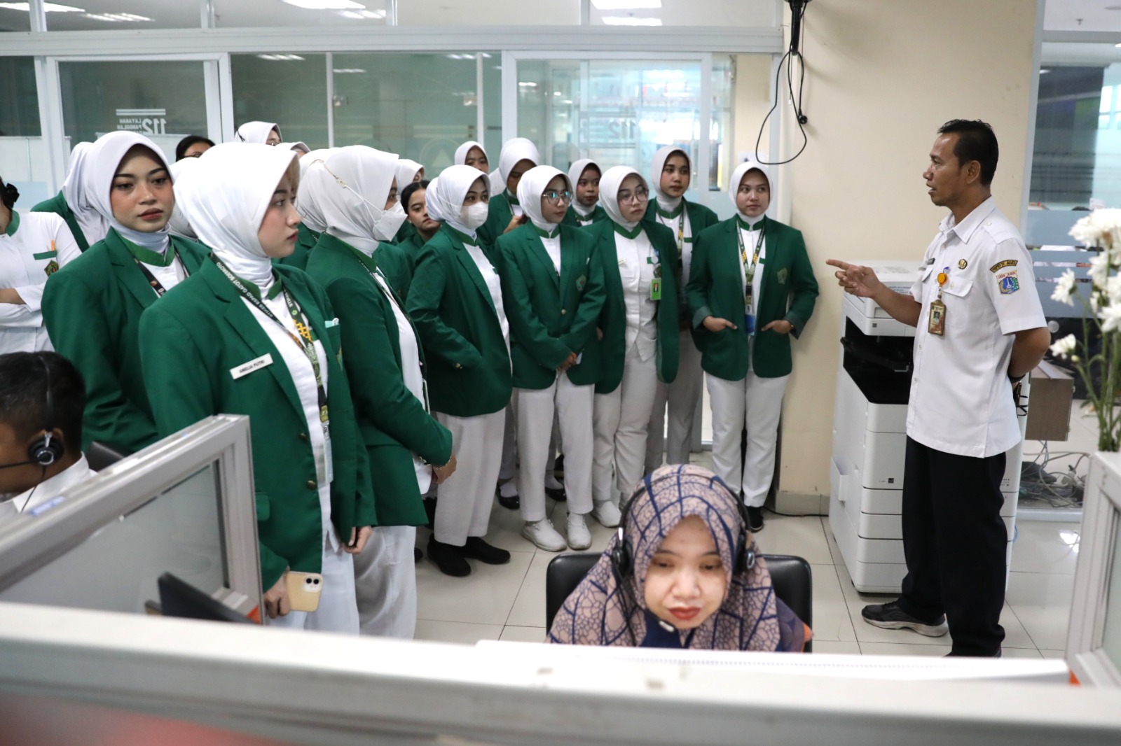 Kunjungan Praktik Profesi Keperawatan Kesehatan Matra Mahasiswa STIKes RSPAD Gatot Subroto