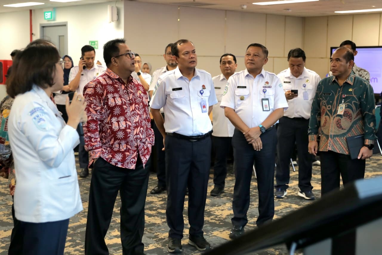 Kunjungan ke Badan Meteorologi, Klimatologi, dan Geofisika (BMKG) bersama Wakil Gubernur DKI Jakarta