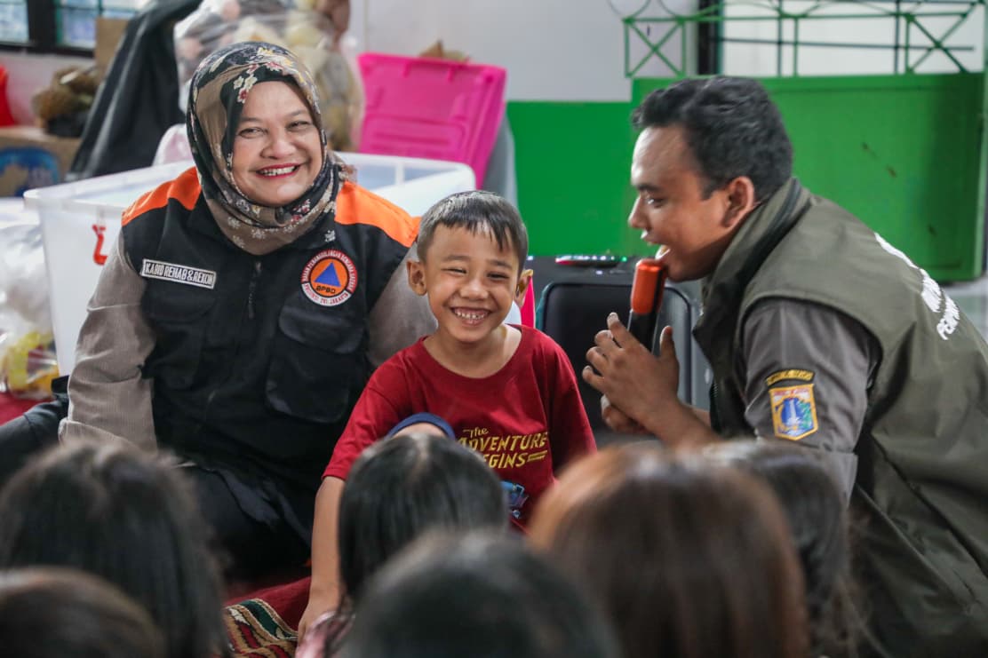 Layanan Dukungan Psikososial (LDP) bagi para penyintas kebakaran di Kelurahan Wijaya Kusuma