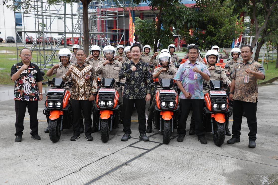 Distribusi Kendaraan Dinas Operasional (KDO) motor listrik