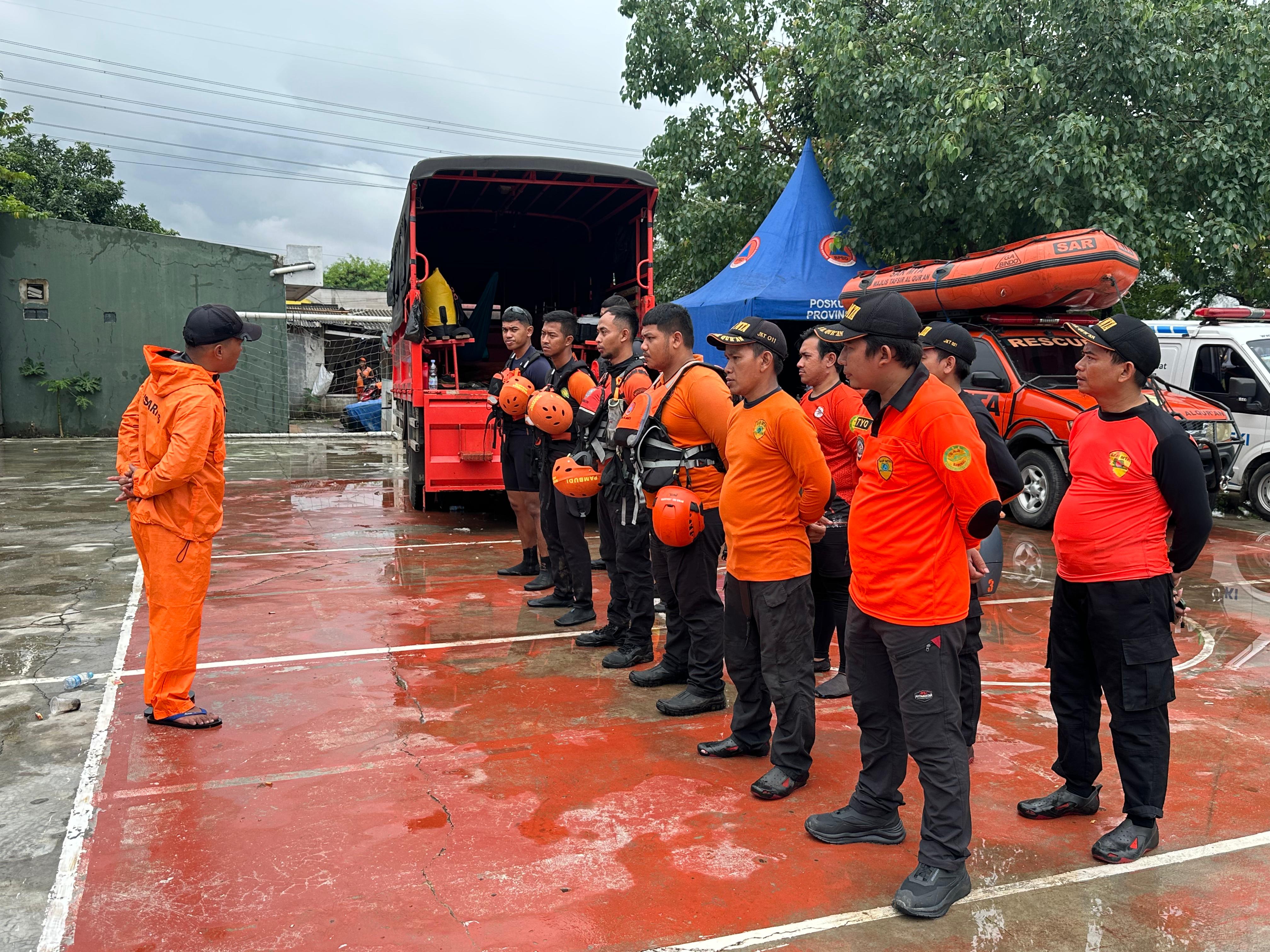 Bersama Tim SAR Gabungan Berhasil Menemukan dan Evakuasi Kejadian Membahayakan Manusia