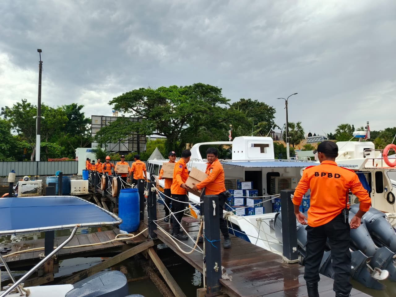 Pendistribusian Logistik untuk Setiap Kelurahan Administrasi Kepulauan Seribu
