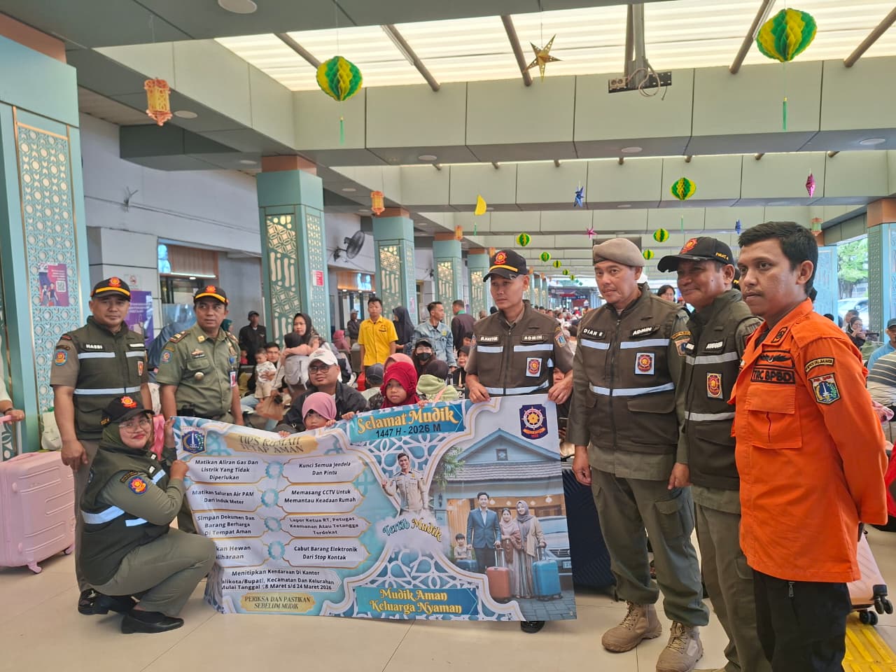 Posko Mudik Lapangan Lebaran 1447 H