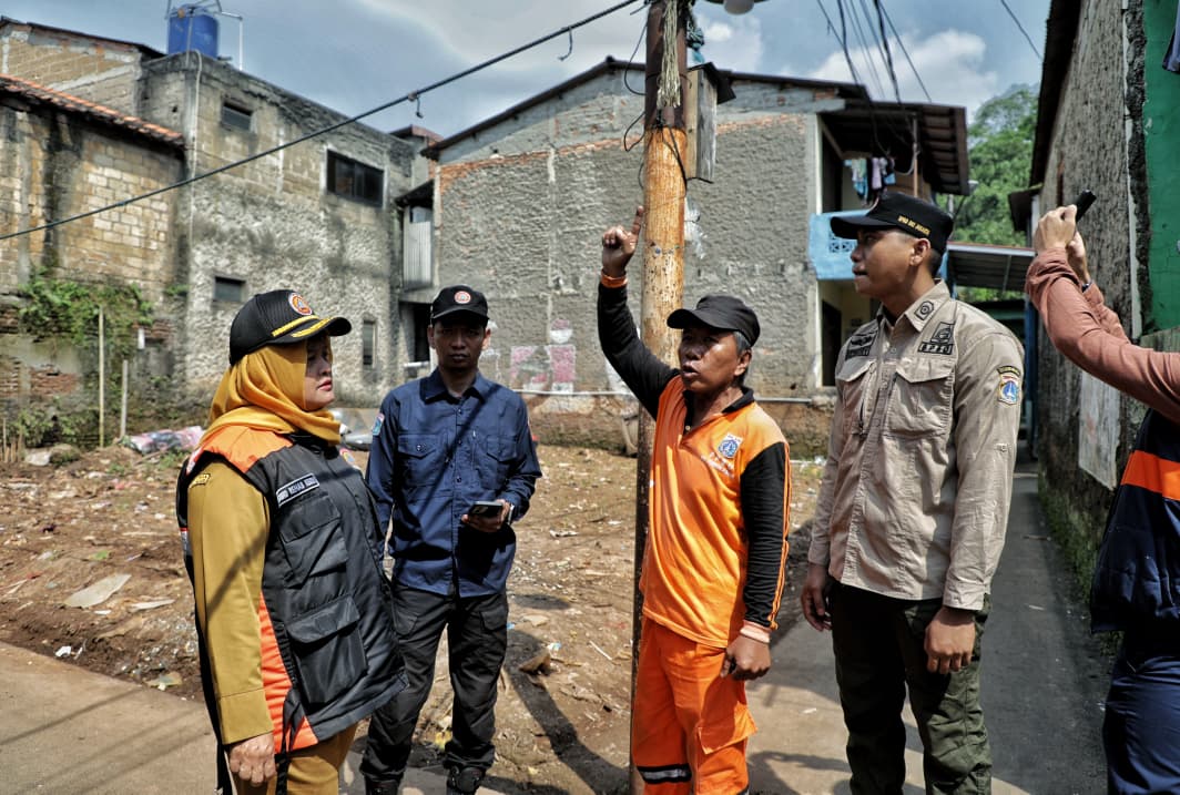 Pengkajian Kebutuhan Pascabencana di Kelurahan Pondok Pinang