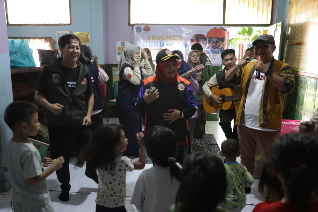 Hari Kedua Layanan Dukungan Psikososial (LDP) di Jalan Tanah Tinggi X