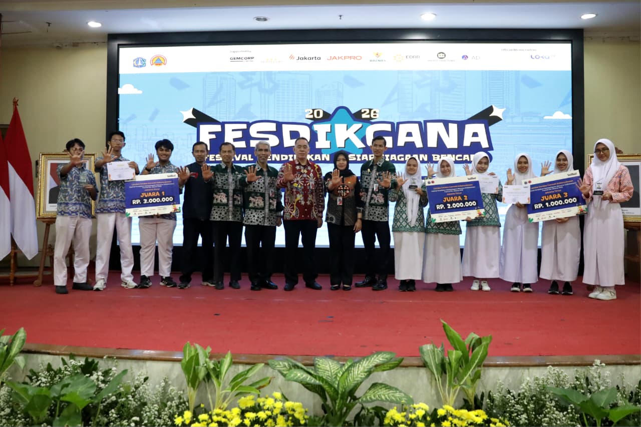 Festival Pendidikan Kesiapsiagaan Bencana (FESDIKGANA) Tahun 2026 di Kota Administrasi Jakarta Timur
