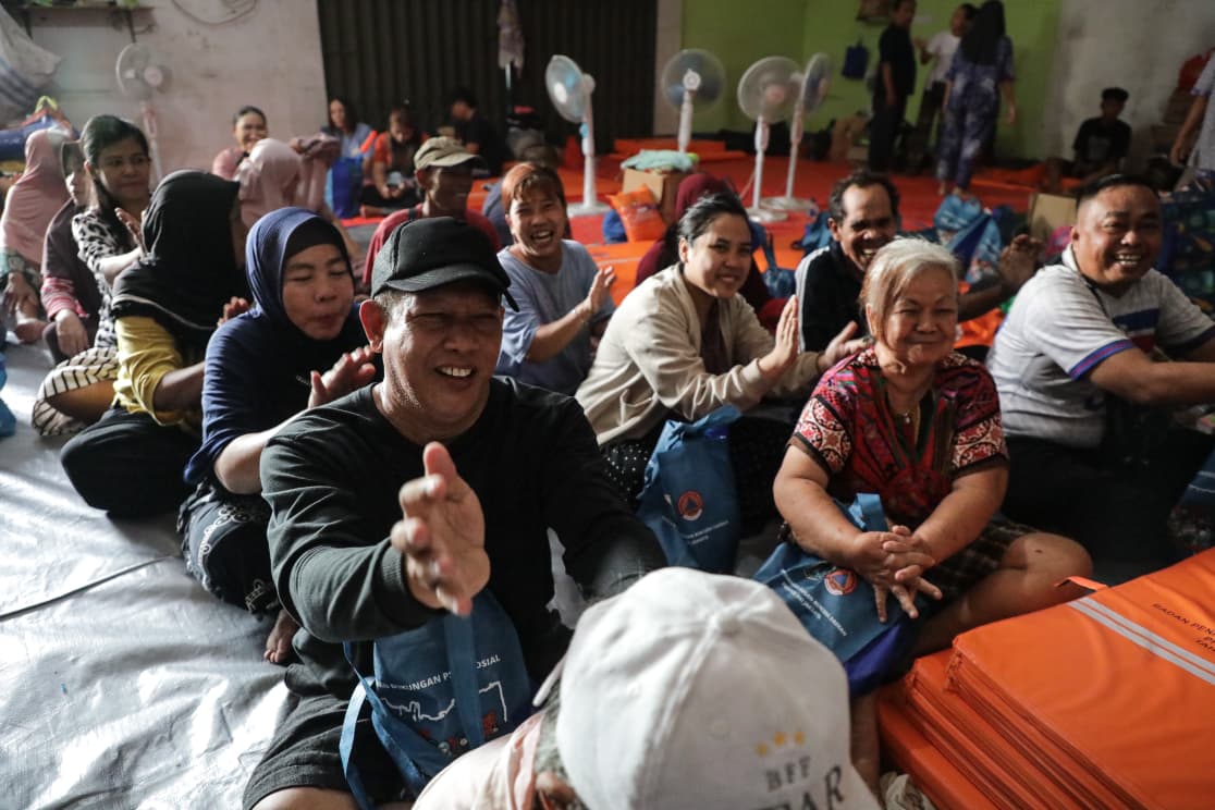 Layanan Dukungan Psikososial (LDP) bagi Warga Terdampak Kebakaran di Jalan Kertajaya Raya