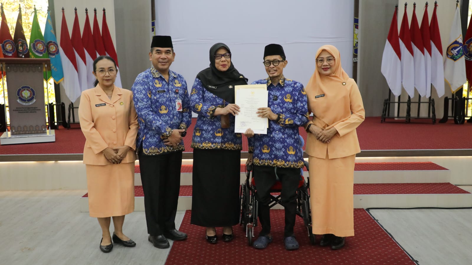 Serah Terima Jabatan Kepala Pelaksana BPBD DKI Jakarta