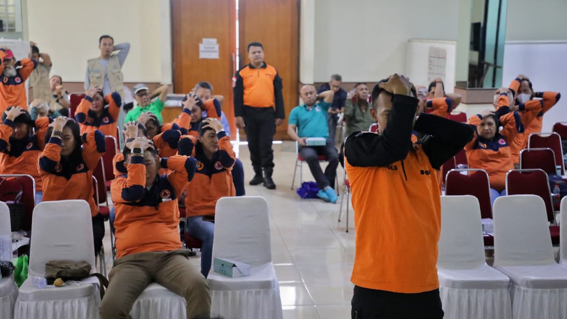 Pelatihan dan Simulasi Rumah Ibadah Tangguh Bencana di GPIB Menara Iman