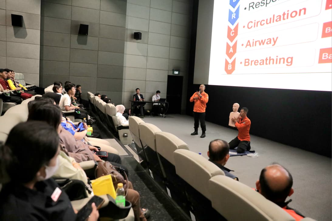 Berkolaborasi dengan PIK Avenue Mall dalam kegiatan Training Mitigasi Risiko Bencana Gempa