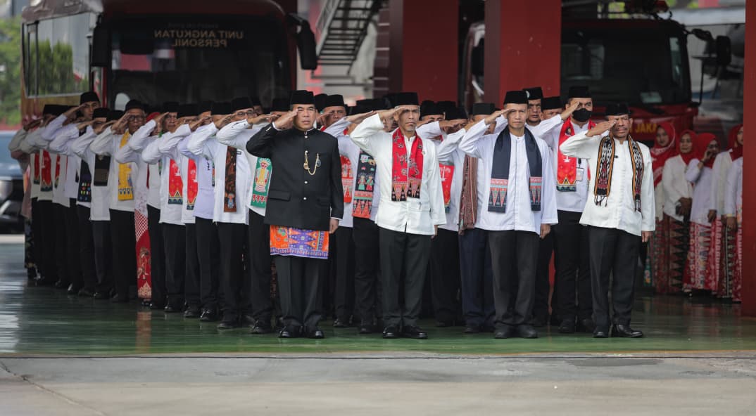 Upacara Peringatan HUT RI Ke-81 Republik Indonesia (Indonesia Berdaulat, Adil, dan Makmur)