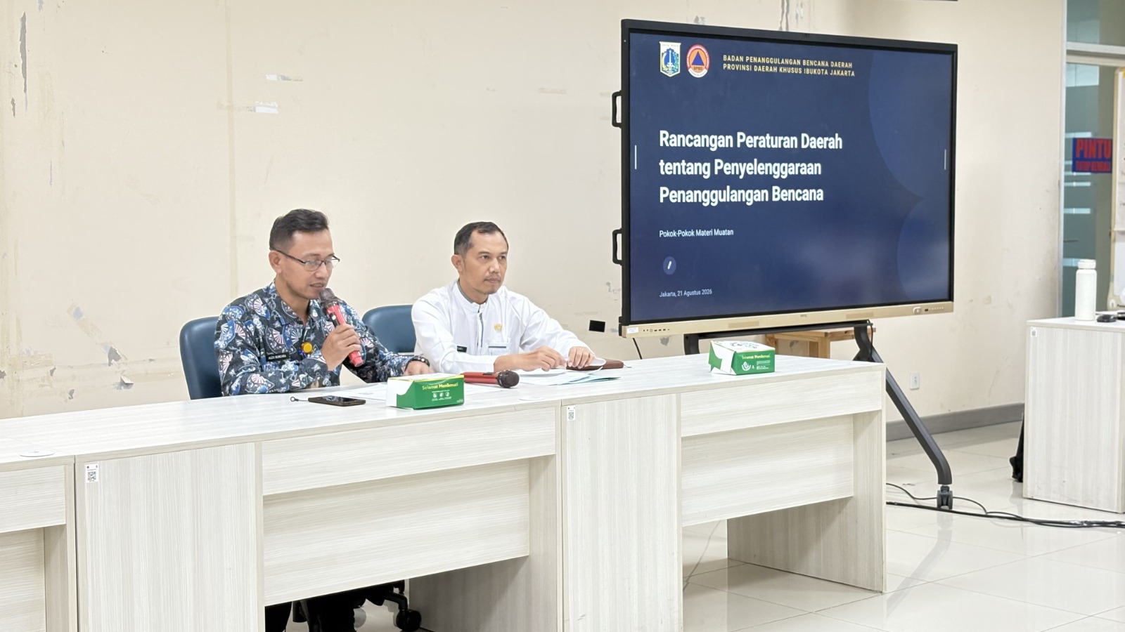 RANCANGAN PERATURAN DAERAH (RANPERDA) TENTANG PENANGGULANGAN BENCANA TAHUN ANGGARAN 2026