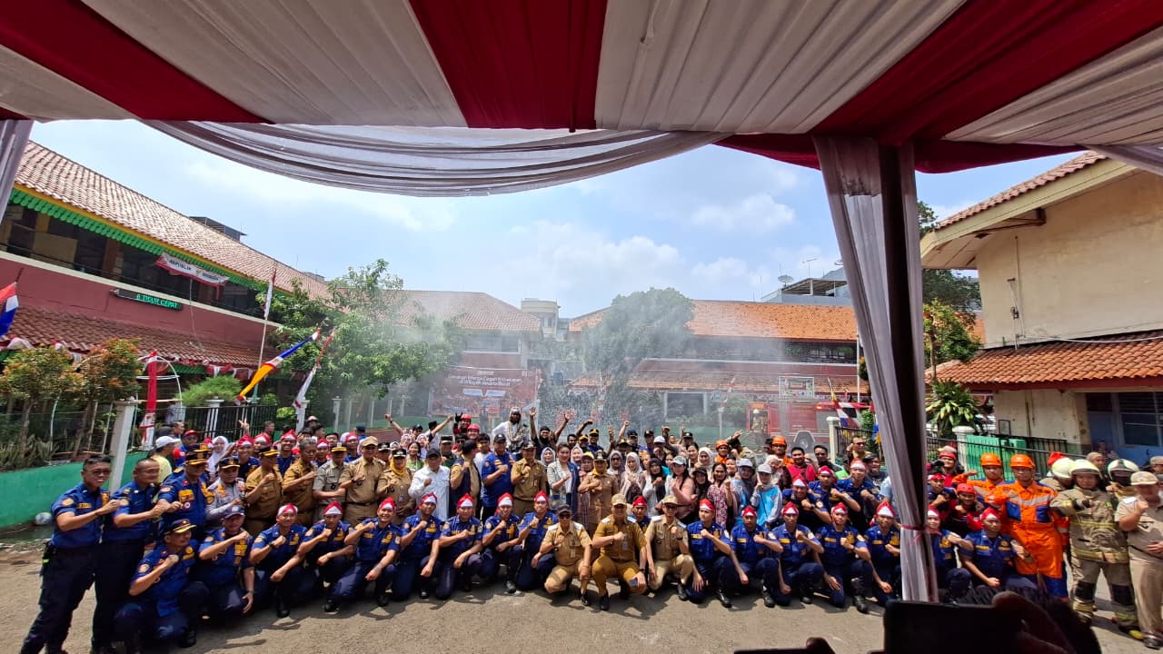 Gerakan Warga Cegah Kebakaran di Wilayah Jakarta Barat