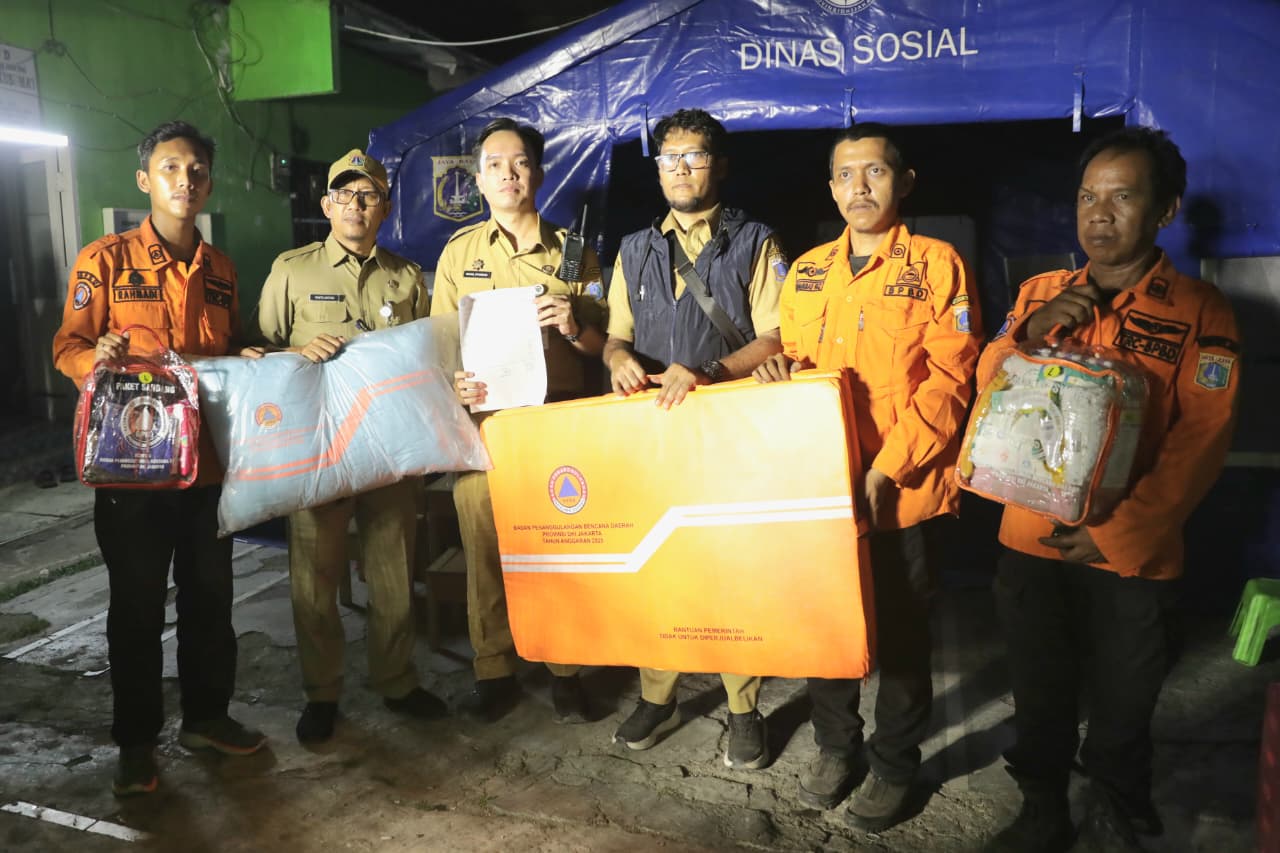 Assessment dan Penanganan Kejadian Kebakaran di Jalan Batu Ceper 9, RT 004/RW 001, Kelurahan Kebon Kelapa, Kecamatan Gambir, Jakarta Pusat