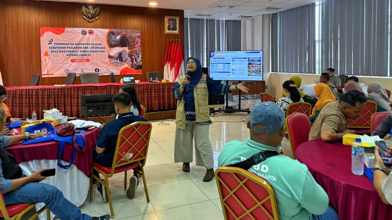 Peningkatan Kapasitas Kajian Kebutuhan Pascabencana (JITUPASNA) di Kecamatan Penjaringan, Jakarta Utara