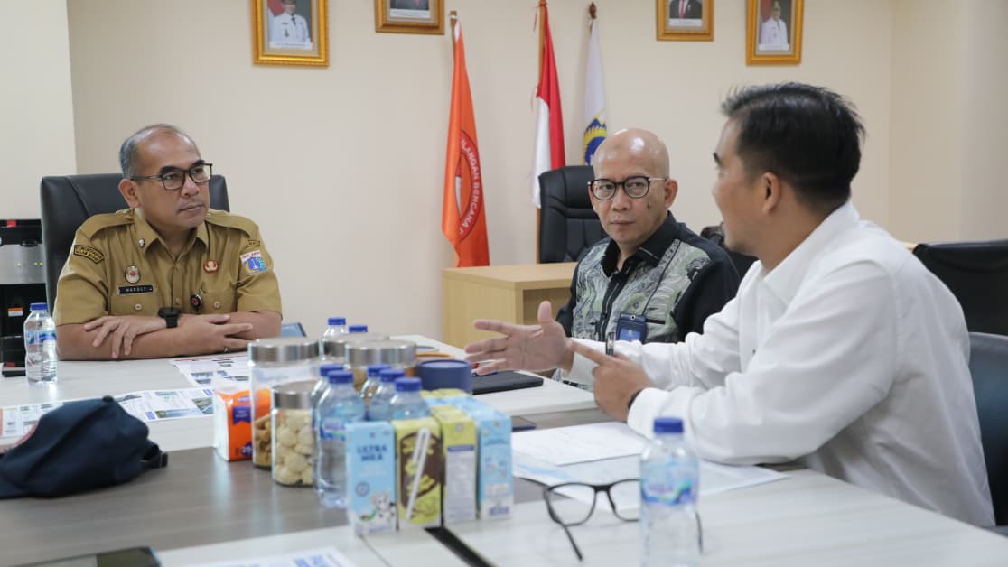 BPBD Provinsi DKI Jakarta Menerima Audiensi PAM JAYA