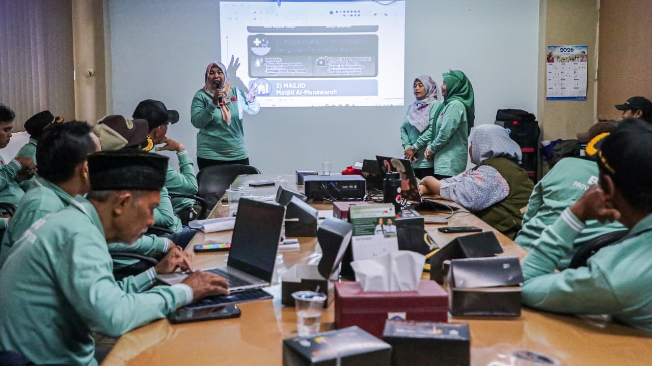 Bimbingan Teknis Petugas Pengkajian Kebutuhan Pascabencana (Jitupasna) di Kantor Kecamatan Jagakarsa