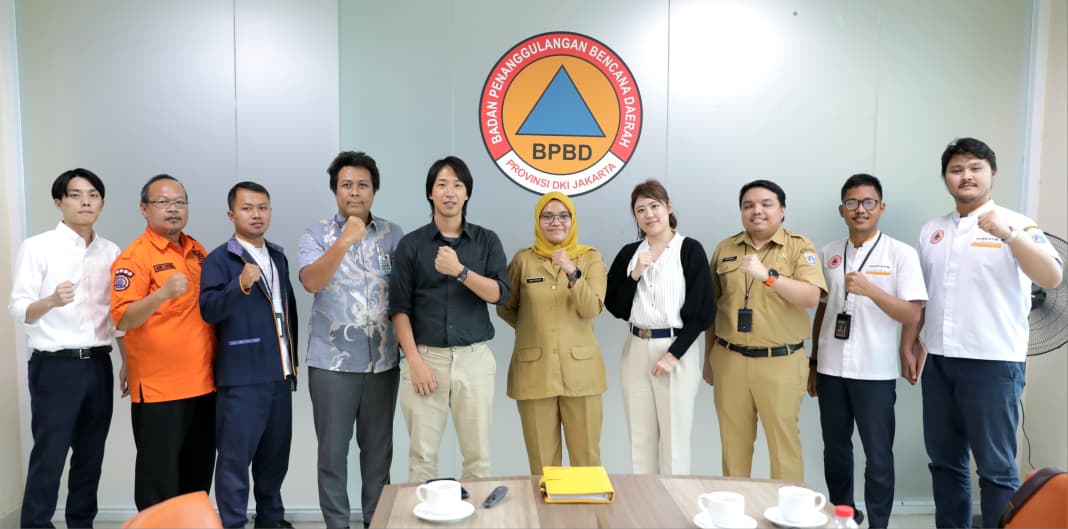 Kunjungan Tenaga Ahli JICA dalam Kebijakan Disaster Risk Reduction (DRR) Komprehensif untuk BNPB