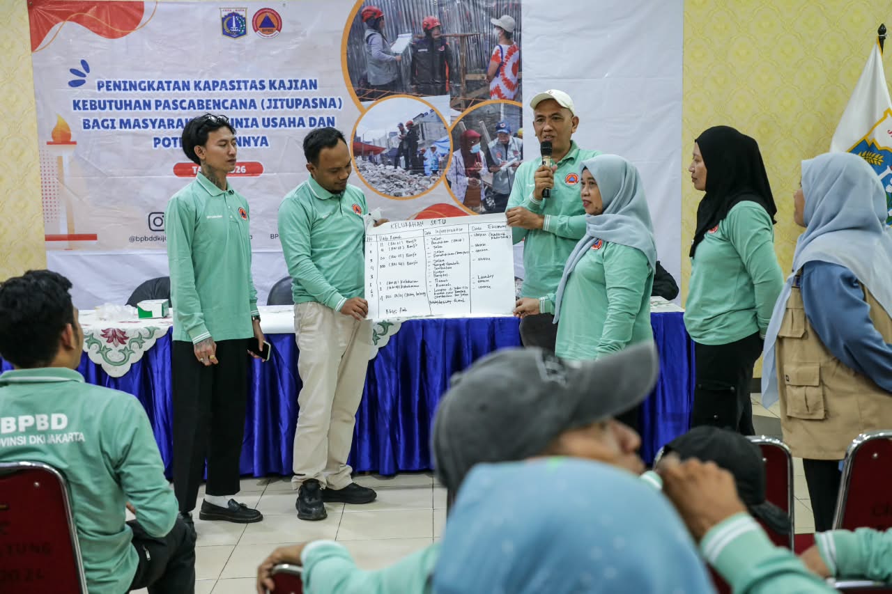 Bimbingan Teknis Petugas Pengkajian Kebutuhan Pascabencana (Jitupasna) di Kecamatan Cipayung