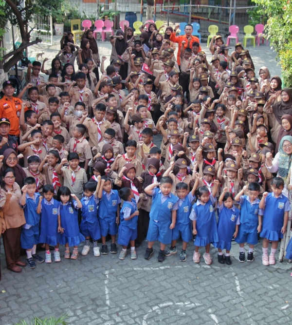 Sosialisasi dan Simulasi Kebencanaan